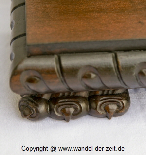 Buffetuhr Eiche Vollplstinenwerk Gongverstärkung 16