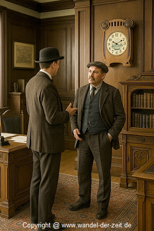 Furtwaengler Gutsherrenuhr Eiche 07