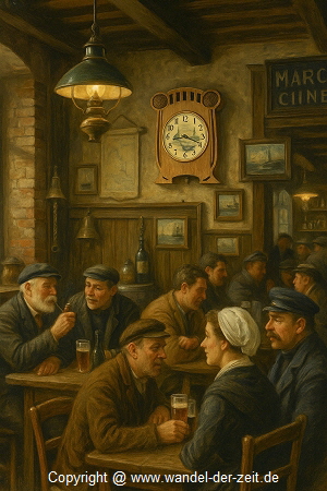 Furtwaengler Gutsherrenuhr Eiche 08