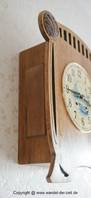 Furtwaengler Gutsherrenuhr Eiche 17