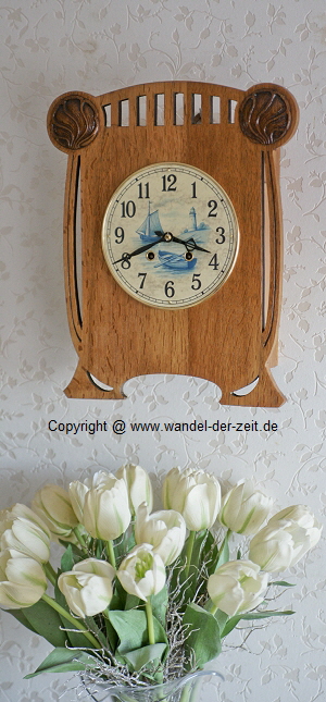 Furtwaengler Gutsherrenuhr Eiche 18