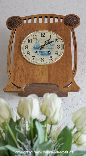 Furtwaengler Gutsherrenuhr Eiche 19