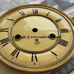 Gustav Becker Zifferblatt Restauration - restauriert1 Gustav Becker Zifferblatt Restauration - restauriert1