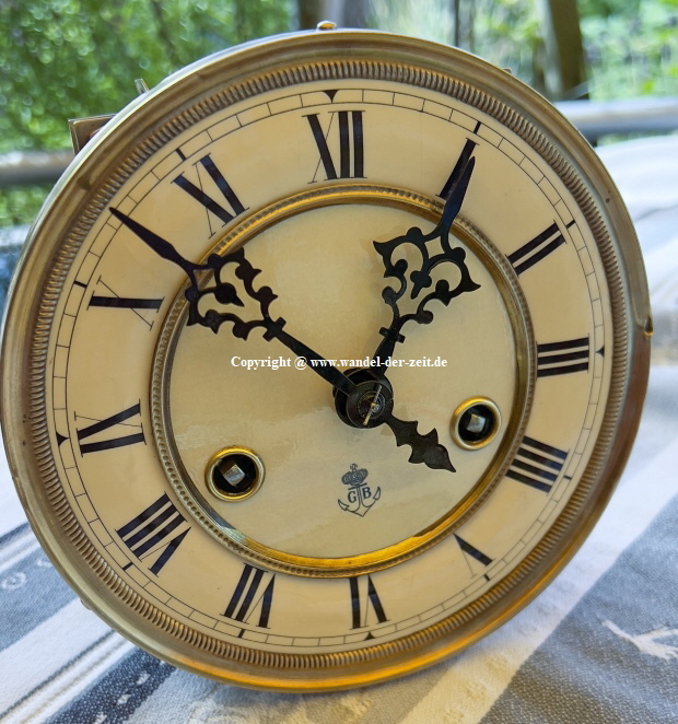 Gustav Becker Zifferblatt Restauration - restauriert3 Gustav Becker Zifferblatt Restauration - restauriert3