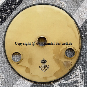 Gustav Becker Zifferblatt Restauration - unrestauriert2 Gustav Becker Zifferblatt Restauration - unrestauriert2