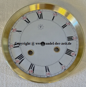 Junghans Zifferblatt 24 Std. Anzeige restauriert Junghans Zifferblatt 24 Std. Anzeige restauriert