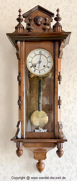 Lenzkirch Regulator Restauriert Louis Philippe um 1860 10