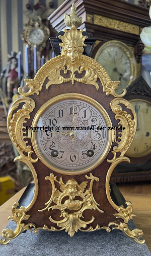 Lenzkirch Zifferblatt Rokoko Pendule unrestauriert2 Lenzkirch Zifferblatt Rokoko Pendule unrestauriert2