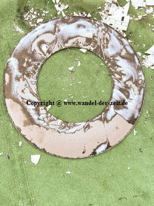 Wiener Emaille Zifferblatt mit Sekunde unrestauriert2 Wiener Emaille Zifferblatt mit Sekunde unrestauriert2