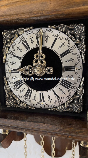 Zaanse Zifferblatt Restauration restauriert 1 Zaanse Zifferblatt Restauration restauriert 1